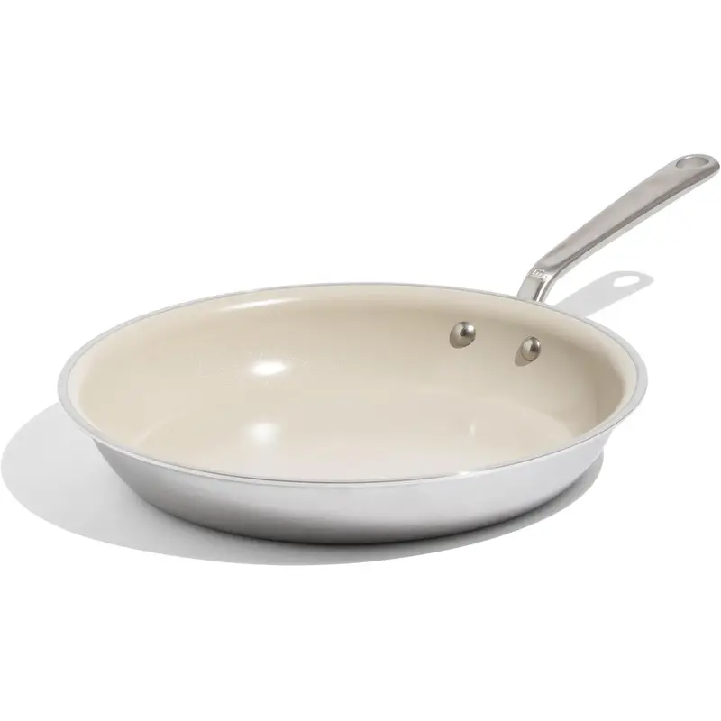 Made In Ceramiclad 12-Inch Frying Pan – Usa-Crafted Heavy-Duty Pan 1
