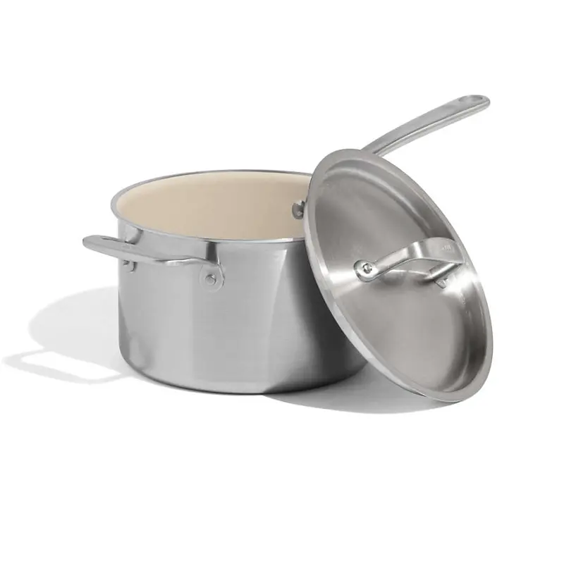 Made In Ceramiclad 4-Quart Sauce Pan – Italian-Engineered Precision 1