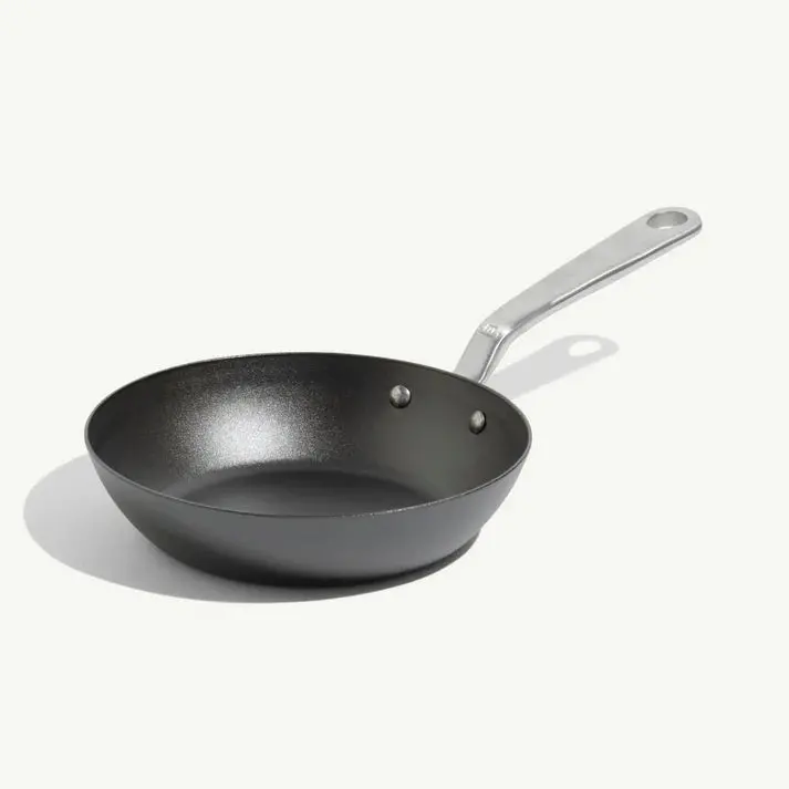 Made In Seasoned Carbon Steel 8-Inch Frying Pan – Swedish Compact Skillet 1