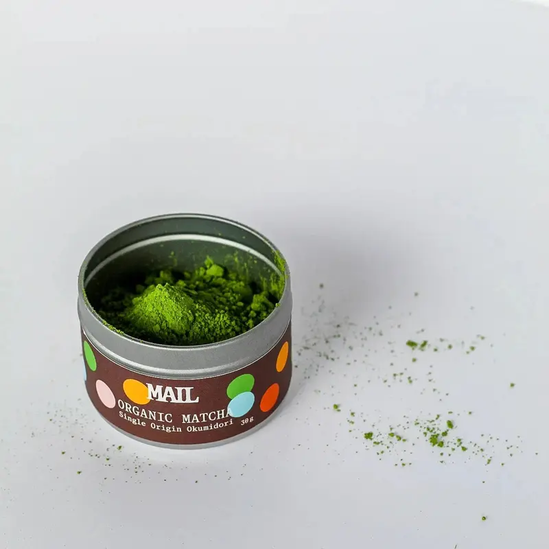 Mail Okumidori Ceremonial-Grade Organic Matcha Powder (30G) 1