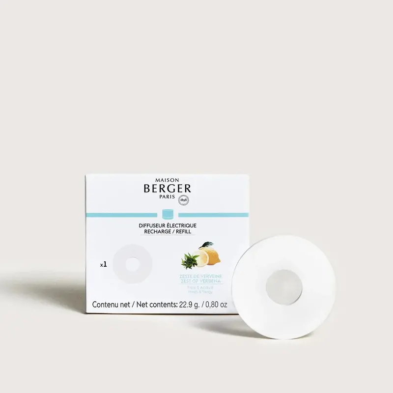 Maison Berger Nomad Refill – Zest Of Verbena Fragrance For Electric Diffusers (Code 7792) 1
