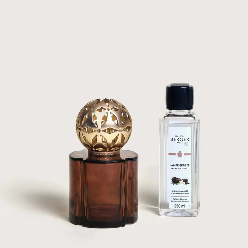 Maison Berger Pomelis Chocolate Lamp Gift Set – Includes 250Ml Vanilla Magnificence Refill (Code 314864) 1