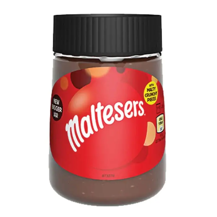 Malty Crunch Chocolate Spread – Smooth & Textured, 350G 1