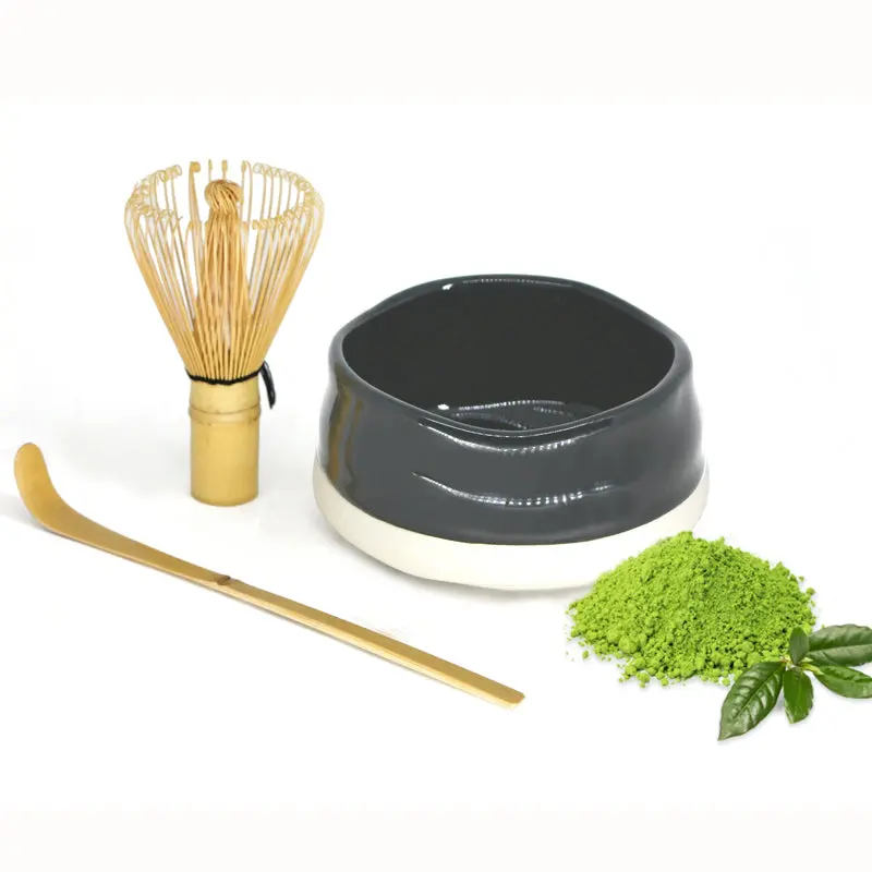 Matcha Tea Starter Kit – Premium Ceremonial Powder, Whisk, Scoop & Bowl Set 1
