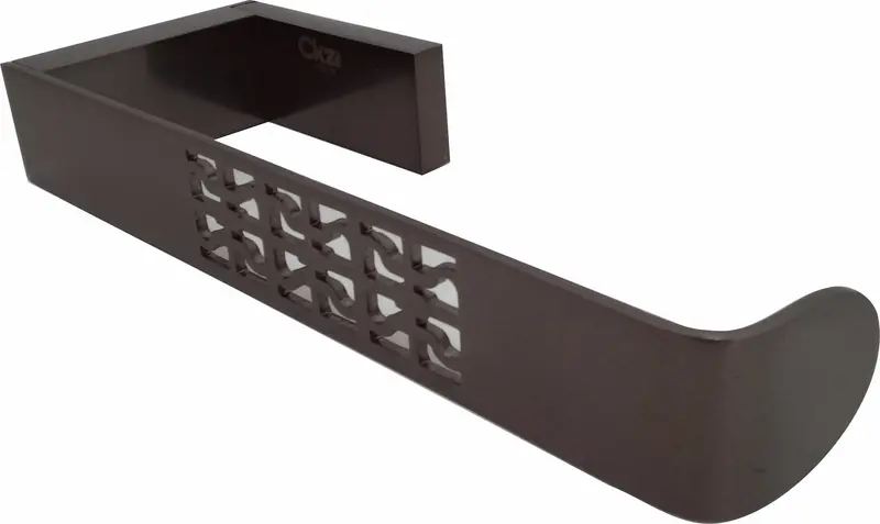 Matte Brown Toilet Paper Holder 1