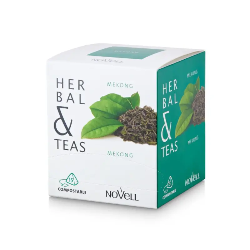 Mekong Herbal Tea Pyramids – Premium Organic Infusion, 15-Count Box 1
