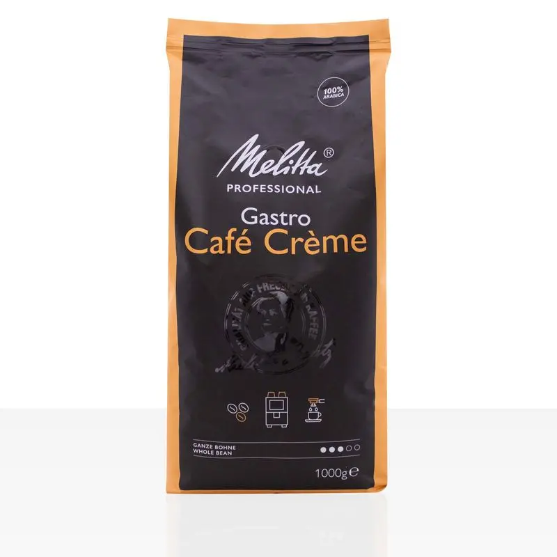 Melitta Gastronomy Café Crème 1Kg – Creamy Espresso-Style Coffee For Food Service 1