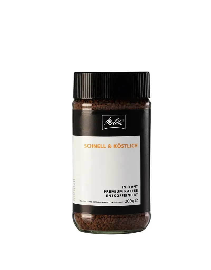 Melitta Gold Decaf Instant Coffee – 200G 1