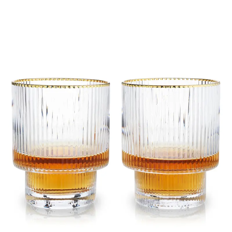 Meridian Double-Wall Glass Tumblers – Set Of 2 1