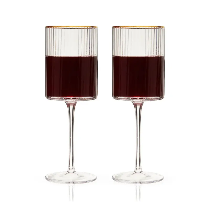Meridian Set Of Two Elegant Wine Glasses 1
