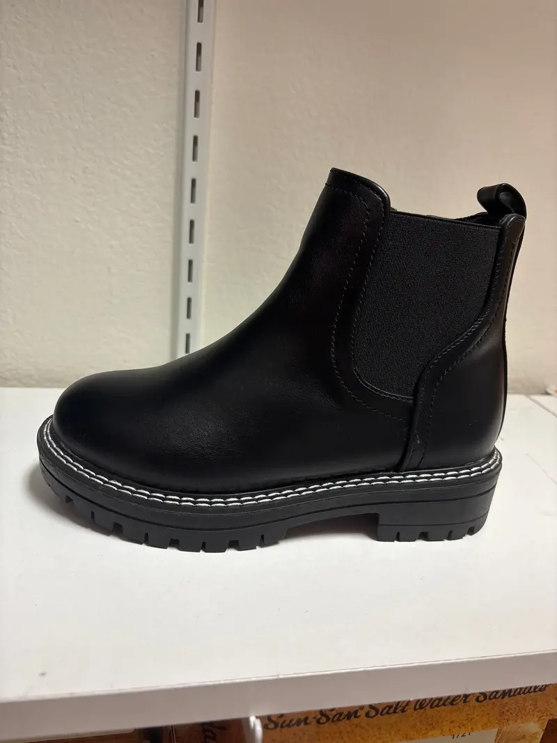 Mia Little Cayson Chelsea Boots In Black For Girls 1