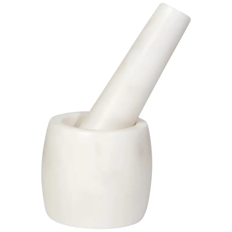 Mini Marble Mortar And Pestle – Compact Spice Grinding Tool 1