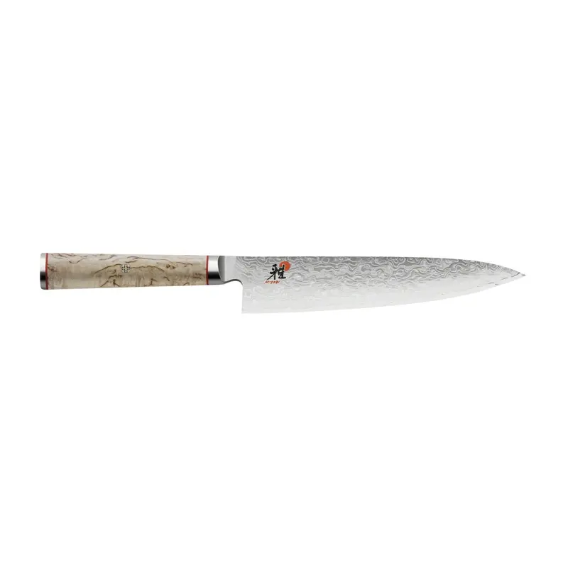 Miyabi Birchwood 5000Mcd Gyuto Chef Knife – 8" Full-Tang Blade, Hand-Honed In Japan 1