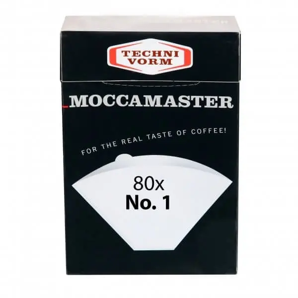 Moccamaster #1 Paper Filters – Pack Of 80 1
