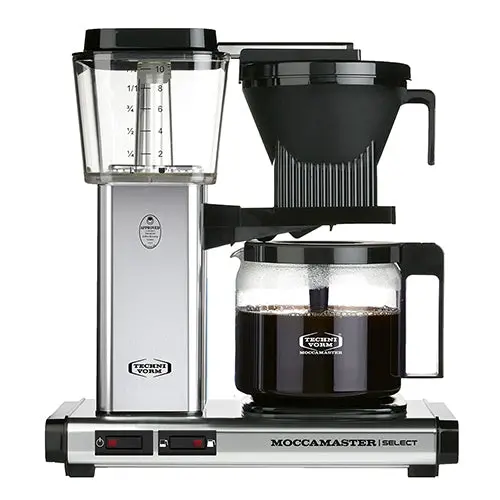 Moccamaster Kbg Select Drip Coffee Maker With Glass Carafe 1