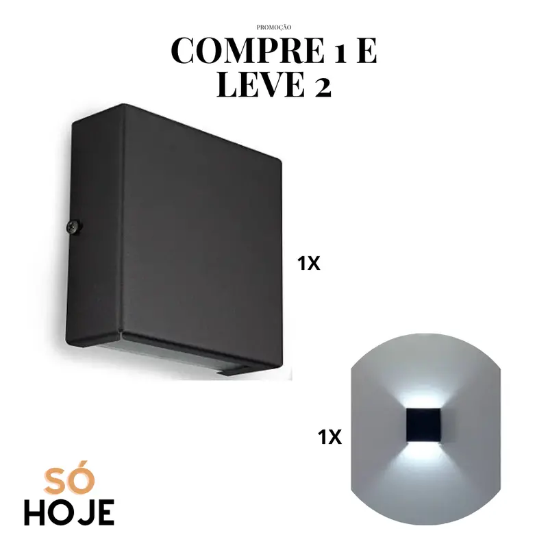 Modern Wall Sconce – Buy One, Get One Free Contemporary Fixture 1
