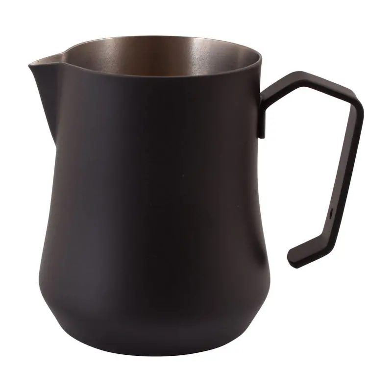 Motta 350Ml Black Tulip Milk Jug For Baristas 1