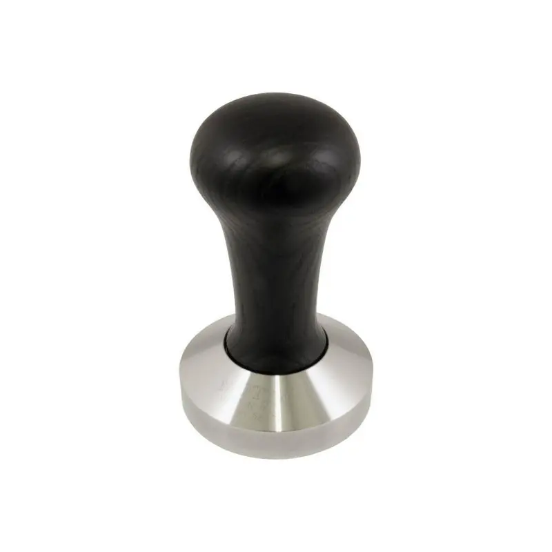 Motta Premium Wooden Tamper – 58Mm With Matte Black Handle 1
