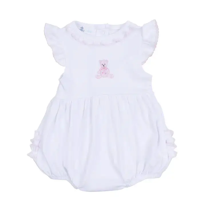 My Teddy Pink Bubble Romper For Infants 1