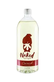 Naked Caramel Syrup – 1-Liter Premium Beverage Sweetener 1