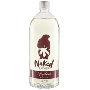 Naked Hazelnut Syrup – 1-Liter Artisan Flavoring 1