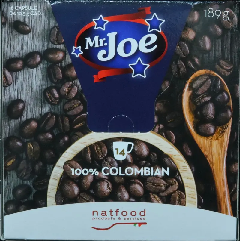 Natfood 100% Colombian K-Cup Coffee Pods (18-Pack) 1