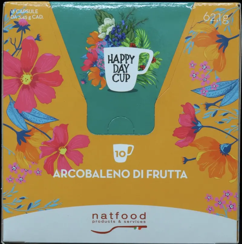 Natfood K-Cup Rainbow Fruit Herbal Tea Pods – Pack Of 18 1