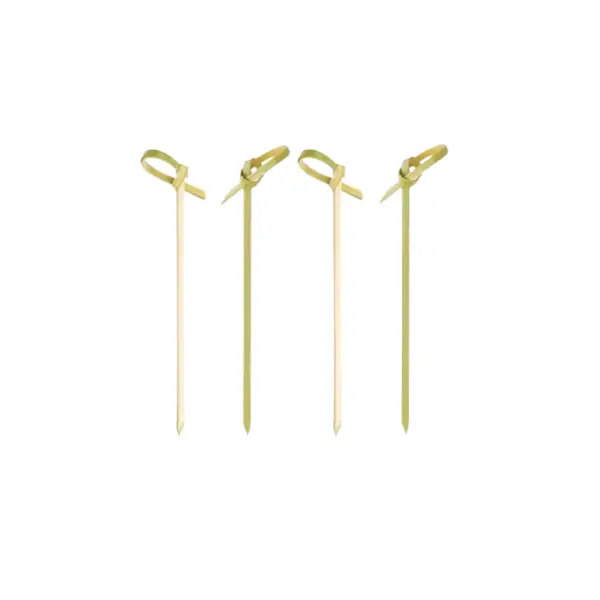 Natural Bamboo Appetizer Skewers 1