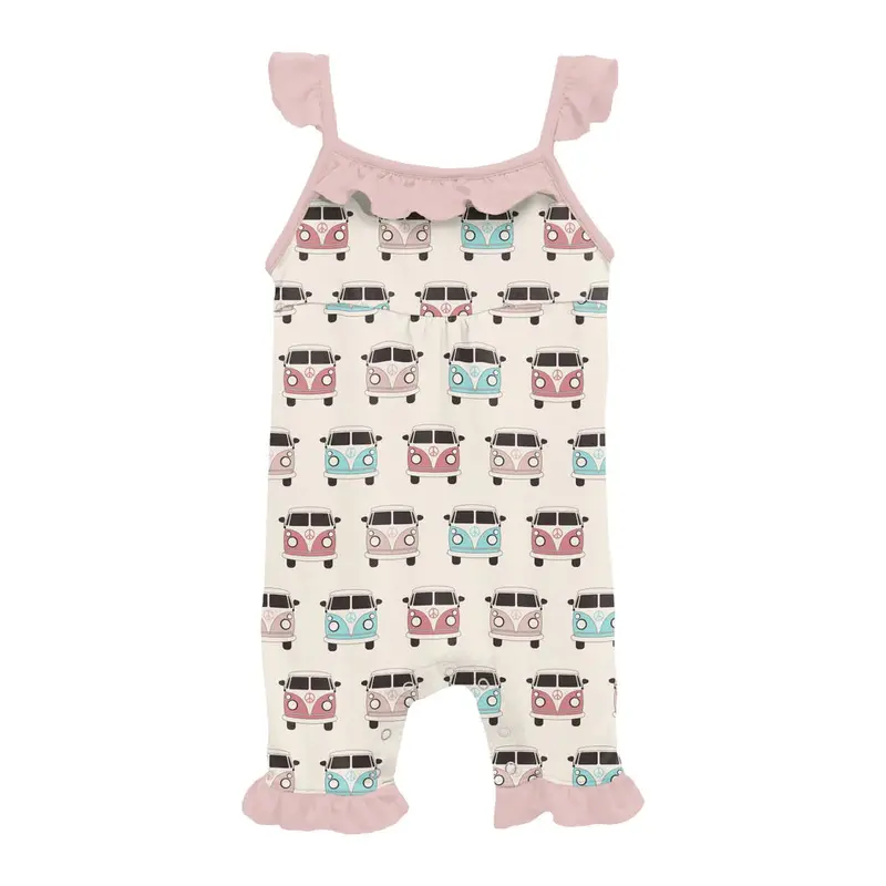 Natural Vintage Vans Wing-Print Romper 1