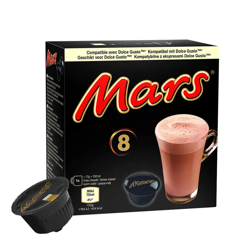Nescafe Dolce Gusto Mars Chocolate Capsules – 8-Pack 1