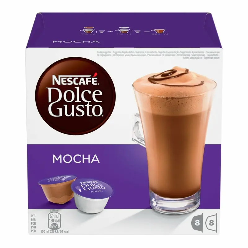 Nescafé Dolce Gusto Mocha Flavored Coffee Pods 1