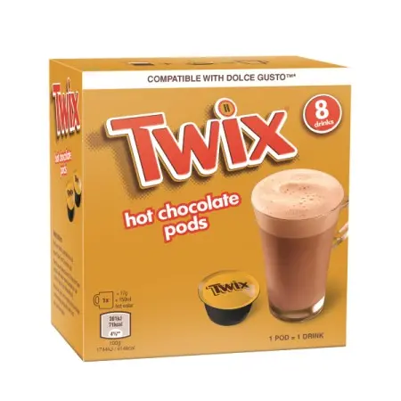 Nescafé Dolce Gusto Twix Chocolate Capsules – 8-Capsule Box (120 G) 1