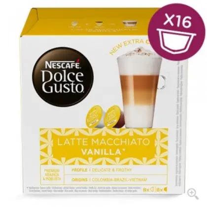 Nescafé Dolce Gusto Vanilla Latte Macchiato Pods 1