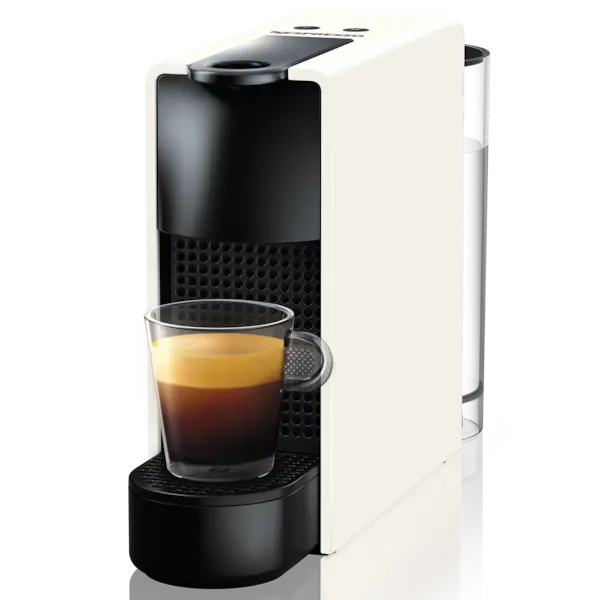 Nespresso Essenza Mini – Pure White Compact Espresso Machine (Model C) 1