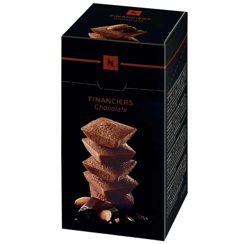 Nespresso-Themed Chocolate Financiers 1