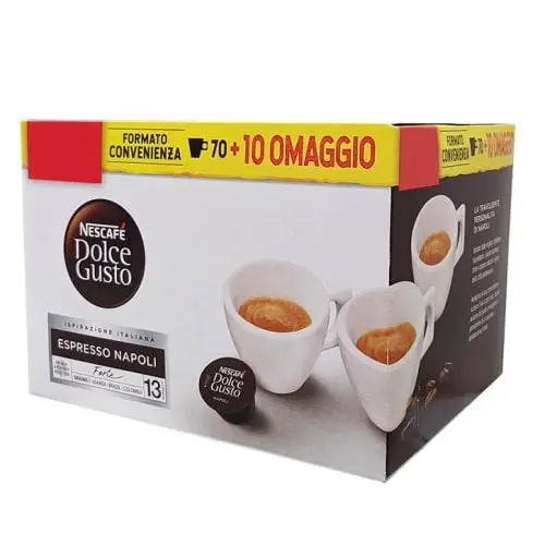 Nestlé Dolce Gusto Espresso Napoli Capsules – 80-Pack 1