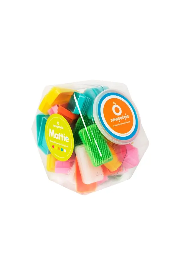 New People Mattie Baby Hair And Body Brush – Polypropylene Bristles 1