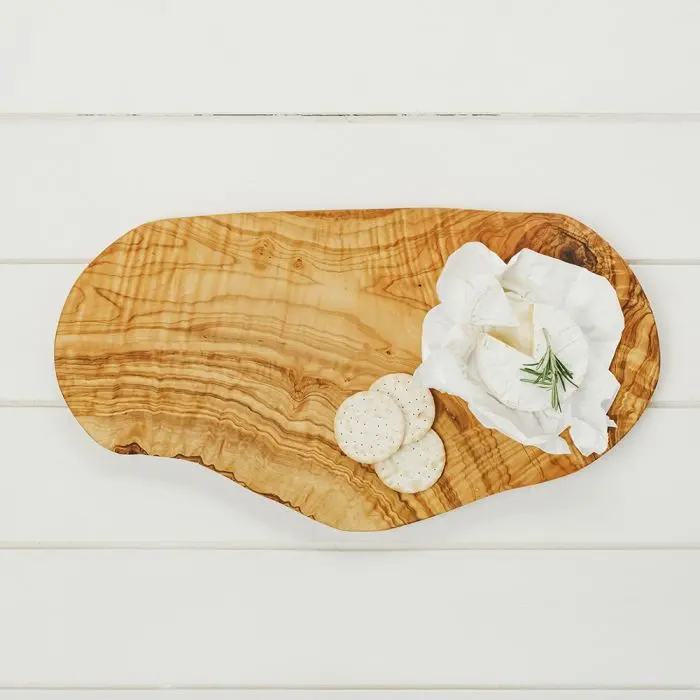 Olive Wood Charcuterie Board For Serving & Carving 1