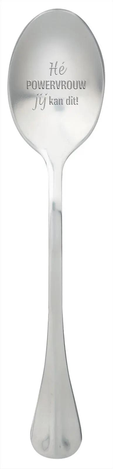 One Message Spoon – Empowering Gift Spoon: 'Hey Power Woman, You’Ve Got This' 1
