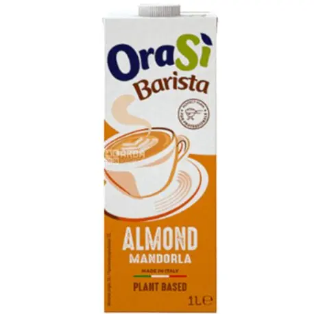 Orasi Almond Milk For Coffee – 1L Barista Edition 1