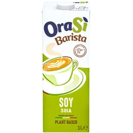 Orasi Soy Milk For Espresso Drinks – 1 Liter Barista Formula 1