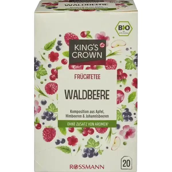 Organic Forest Berry Fruit Tea – Naturally Caffeine-Free Blend (20 Sachets) 1