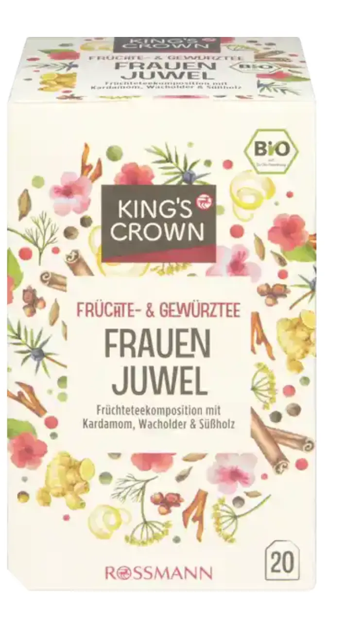 Organic Frauen Juwel Fruit & Spice Tea – 20 Fair-Trade Tea Bags 1