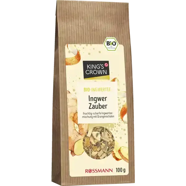 Organic Ginger Herbal Tea – Ginger Magic Blend 1