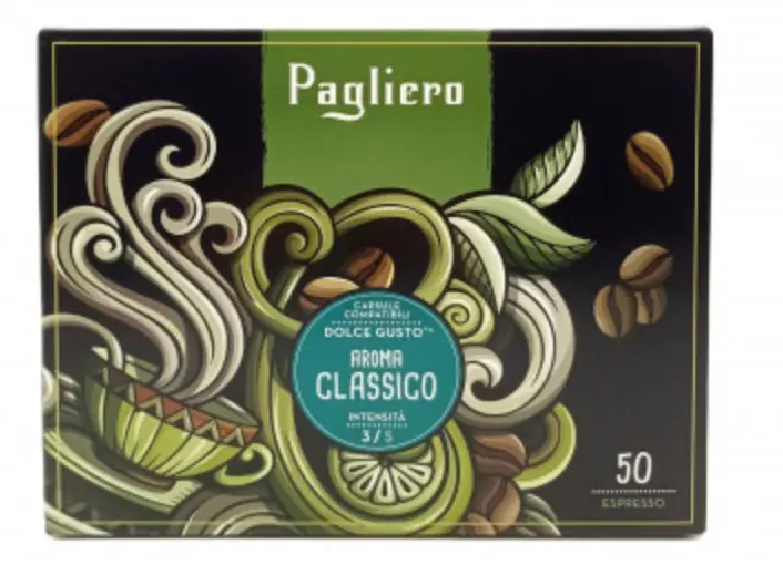 Pagliero Dolce Gusto Compatible Capsules – Classic Espresso (50-Pack) 1
