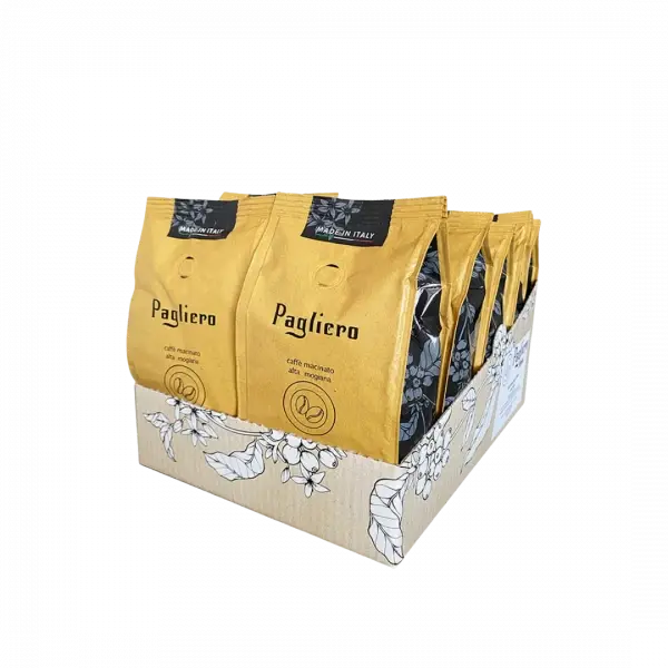 Pagliero Full-Flavor Ground Coffee – 250G Bag 1
