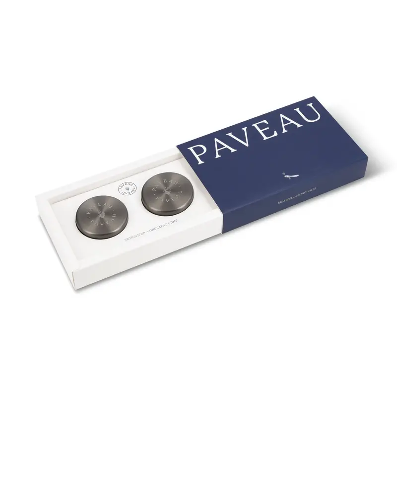 Paveau Chrome Bottle Stopper Set – Two-Piece Elegant Bar Accessory 1