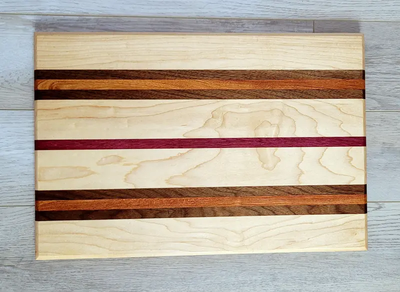 Pb&J Themed Wooden Cutting Board 1