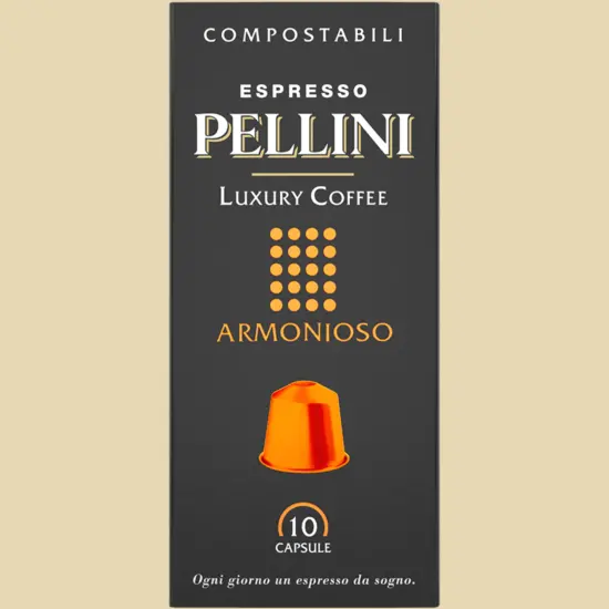 Pellini Armonioso Nespresso-Compatible Capsules – Balanced Espresso 1