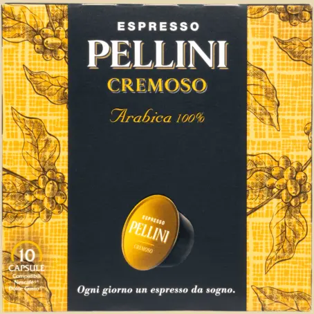 Pellini Cremoso Espresso Capsules – Dolce Gusto Compatible, 10-Pack 1